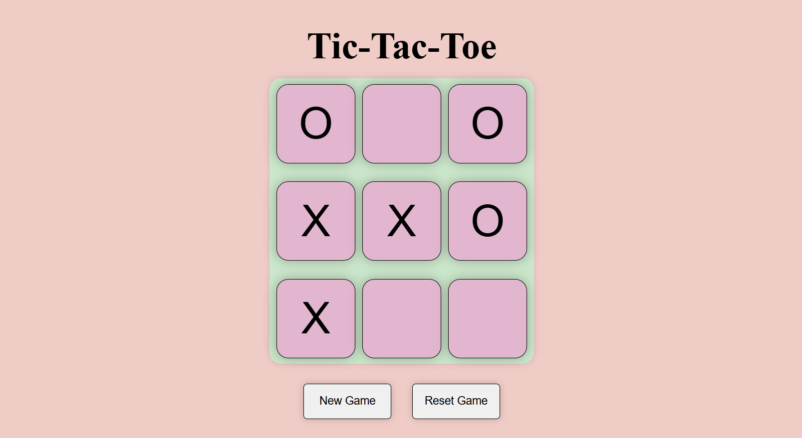 Tic Tac Toe
